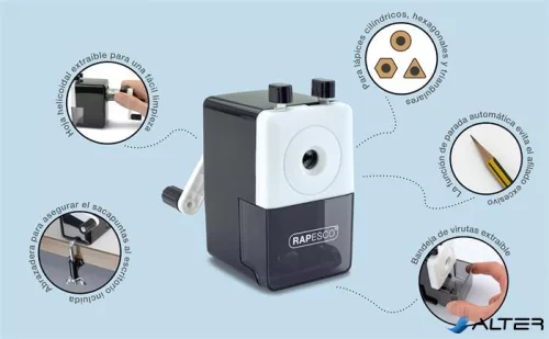 Hegyező, egylyukú, asztali, RAPESCO, '64'