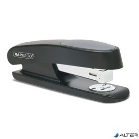   Tűzőgép, 24/6, 26/6, 20 lap, RAPESCO 'Sting Ray Half-Strip', fekete