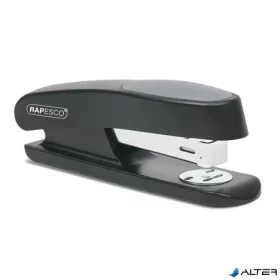   Tűzőgép, 24/6, 26/6, 20 lap, RAPESCO 'Sting Ray Half-Strip', fekete