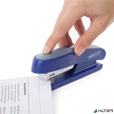 Tűzőgép, 24/6, 26/6, 20 lap, RAPESCO 'Sting Ray Half-Strip', kék