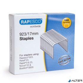 Tűzőkapocs, 23/17, horganyzott, RAPESCO