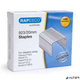 Tűzőkapocs, 23/20, horganyzott, RAPESCO