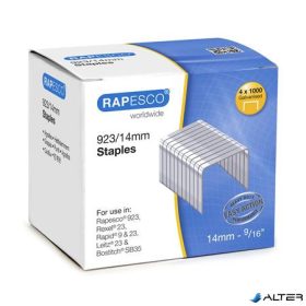 Tűzőkapocs, 23/14, horganyzott, RAPESCO