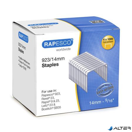 Tűzőkapocs, 923/14, horganyzott, RAPESCO