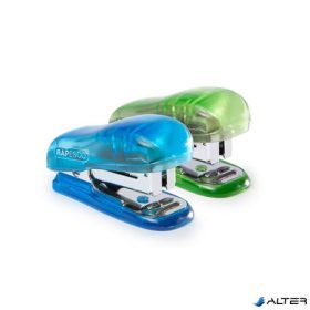   Tűzőgép, 24/6, 26/6, 12 lap, RAPESCO 'Bug', átlátszó vegyes színek