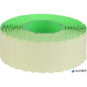 Árazószalag, 22x12 FLUO zöld