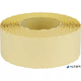 Árazószalag, 22x12 mm, citrom