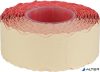 Árazószalag, 22x12 mm, piros