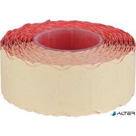 Árazószalag, 22x12 mm, piros