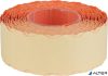 Árazószalag, 22x12 mm, narancs