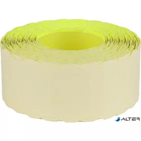 Árazószalag, 25x16 FLUO citrom