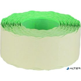 Árazószalag, 25x16 FLUO zöld