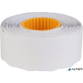 Árazószalag, 25x12 mm, fehér