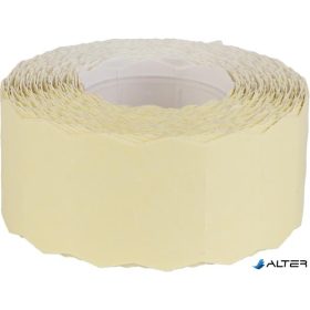 Árazószalag, 26x12 mm, fehér