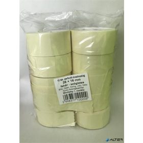 Árazószalag, 26x16 mm, fehér