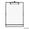Felírótábla, A4, összehajtható, SAX, szürke