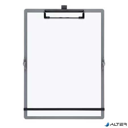 Felírótábla, A4, összehajtható, SAX, szürke