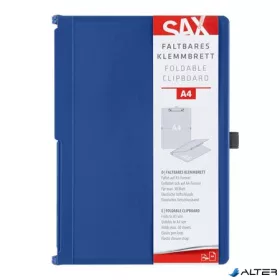 Felírótábla, A4, összehajtható, SAX, kék