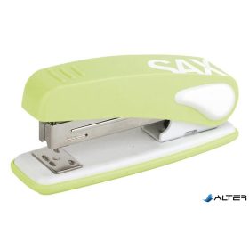   Tűzőgép, 24/6, 25 lap, SAX "Design", világoszöld