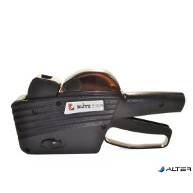   Árazógép, egysoros, 10 karakter, BLITZ 'S10/A', alfanumerikus