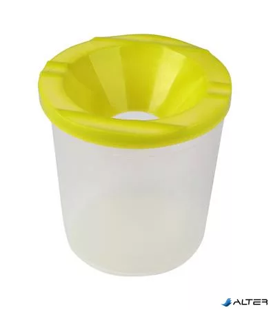 Ecsettál, műanyag, fedéllel, COOL BY VICTORIA, vegyes színek