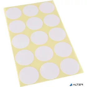 Etikett, köralakú, 30 mm átmérő, 60 etikett/csomag