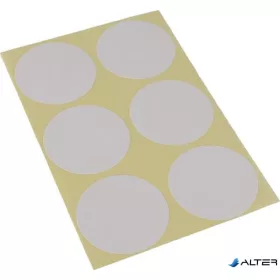 Etikett, köralakú, 40 mm átmérő, 60 etikett/csomag