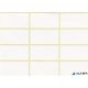 Etikett, 20x38 mm, 60 etikett/csomag