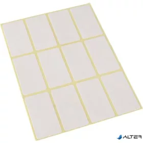 Etikett, 20x30 mm, 60 etikett/csomag