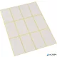 Etikett, 20x30 mm, 60 etikett/csomag