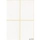 Etikett, 38x56 mm, 60 etikett/csomag