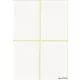 Etikett, 38x56 mm, 60 etikett/csomag