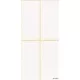 Etikett, 40x80 mm, 60 etikett/csomag