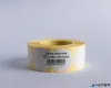 Etikett, vellum, 30 mm kör, 1000 etikett/tekercs, fehér