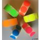 Etikett, 38 mm kör, 1000 etikett/tekercs, fluo piros