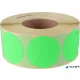 Etikett, 38 mm kör, 1000 etikett/tekercs, zöld