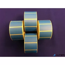 Etikett, thermo, 25x45 mm, 1000 etikett/tekercs, kék