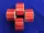Etikett, thermo, 25x45 mm, 1000 etikett/tekercs, piros