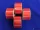 Etikett, thermo, 25x45 mm, 1000 etikett/tekercs, piros