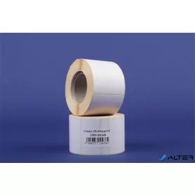 Etikett, vellum, 25×50 mm, 1 000 db/tekercs