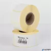 Etikett, thermo, 38x43 mm, 1000 etikett/tekercs, fehér