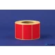 Etikett, thermo, 43x58 mm, 600 etikett/tekercs, piros