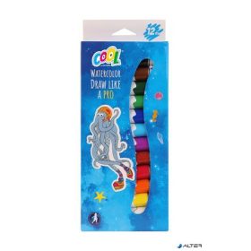 Tempera készlet, 12 darabos, COOL BY VICTORIA