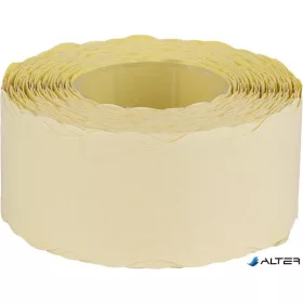 Árazószalag, 25x16 mm, citrom