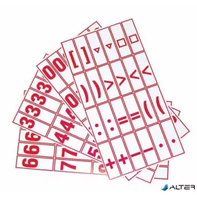 Szám és jelkártya II-IV. o.