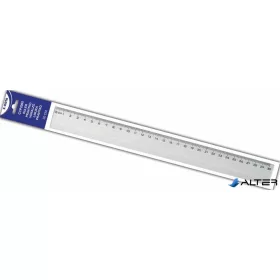 Vonalzó, műanyag, 30 cm, SAKOTA