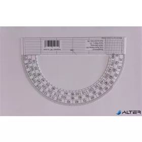 Szögmérő, papír, 180 fokos