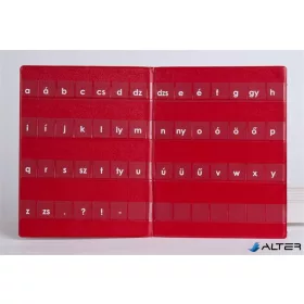 Betűtartó, a teljes magyar abc-hez