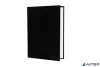 Oklevéltartó, A4, exkluzív, plüss, fekete