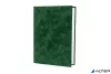 Oklevéltartó, A4, exkluzív, plüss, zöld